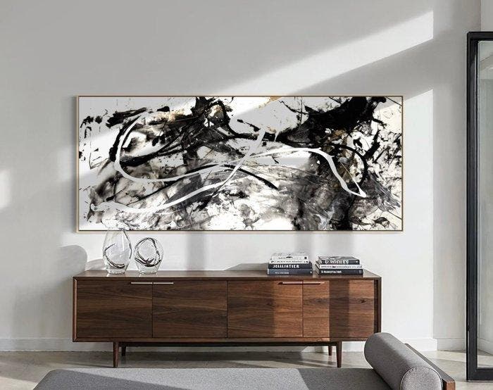 Alberto Stocco - Abstract, Antiek en Kunst, Kunst | Schilderijen | Modern