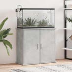 vidaXL Aquariumstandaard Betongrijs 81x36x73 cm Bewerkt hout, Verzenden