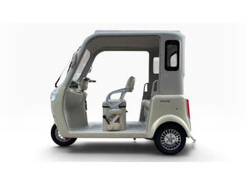 Veiling - Elektrische tuk tuk scootmobiel - champagne, Nieuw