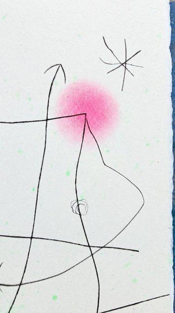 Joan Miro (1893-1983) - LIssue dérobée