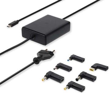 Universele adapter - Universele oplader - Laptop lader - 65W, Computers en Software, Verzenden, Nieuw