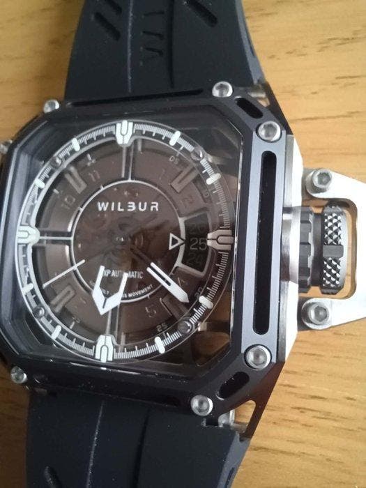 Wilbur EXP A1 45 mm - Titanium and Black Ceramic Limited, Handtassen en Accessoires, Horloges | Heren