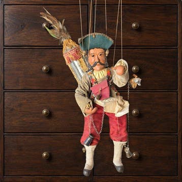 Marionet - Hout, Antiek en Kunst