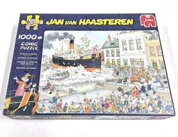 Jan van Haasteren puzzel St. Nicolas Parade, 1000 stukjes, Verzenden