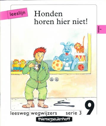Leeslijn versie 1 wegwijzers serie 3 deel 9 Honden horen hie, Verzenden
