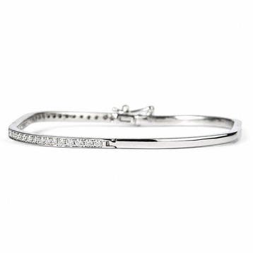 Armband - 14 karaat Witgoud - 0.50ct. tw. Diamant