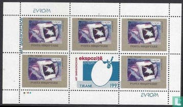 Albanië - Europa – Hedendaagse Kunst - 1993, Verzenden