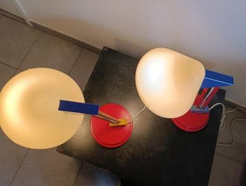 IKEA - Lamp - Stoja - Hout, Plastic - Ikea vintage