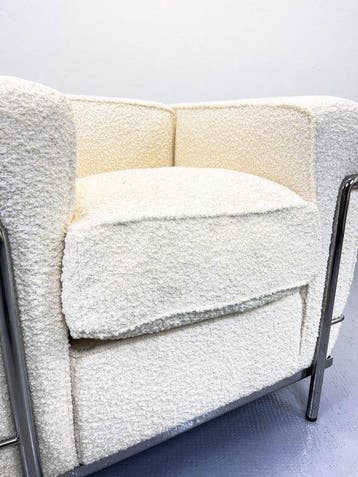 Cassina - Le Corbusier - Fauteuil - LC2 - Leder, Staal