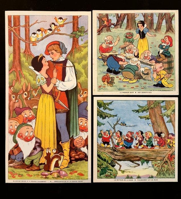 Walt Disney - Blanche-Neige et les Sept Nains – Ensemble, Verzamelen, Disney