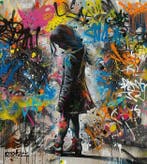 Dine Chanima - (XXL) Giant Muralist Art Mesmerize, Antiek en Kunst