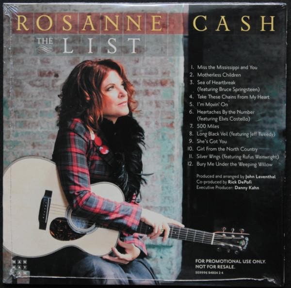 Rosanne Cash - The List, Cd's en Dvd's, Cd's | Pop, Gebruikt, Verzenden