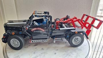 Lego Set - 9395 - Technic - Freds Garage, Nieuw