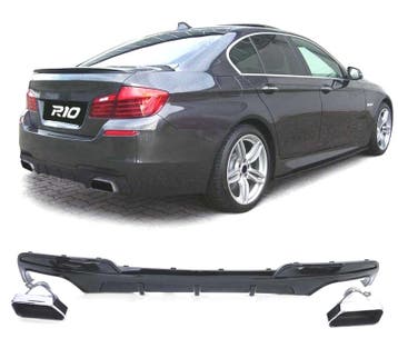 Diffuseur Pour Bmw Série 5 F10 F11 10-17 M-Performance Noir, Verzenden