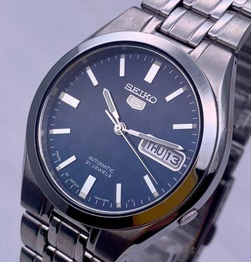 Seiko - Seiko 5 Automatic Day-Date - Zonder minimumprijs -