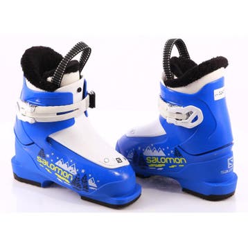 25 26 27 28 29 kinder skischoenen SALOMON T1, BLUE (TOP staa, Sport en Fitness, Verzenden, Gebruikt, Salomon