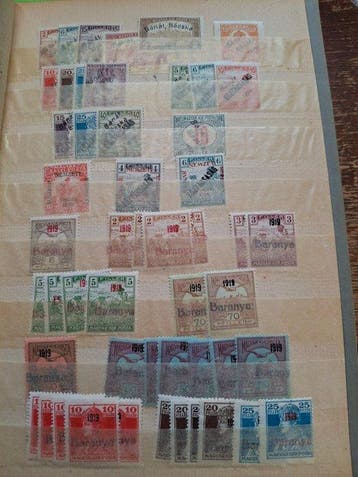 Hongarije - Hongarije gebieden, bezettingen zoals Banat,, Gestempeld