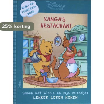 Winnie de Poeh kijk-en voorleesboek : Kangas restaurant, Verzenden, Disney