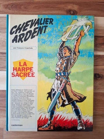 Chevalier Ardent T5 - La Harpe Sacrée + dédicace - C - 2ème, Nieuw