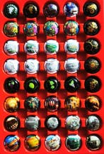 Collectie champagnecapsules - allemaal generieken