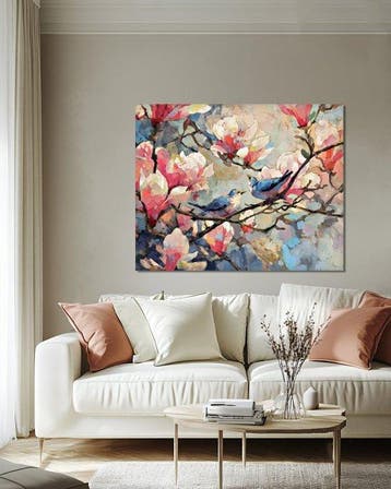 Michael Mey - Birds on Magnolia Tree - XL