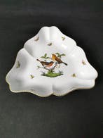Herend - Rothschild uccello - Piatto triangolo - LU.26cm -