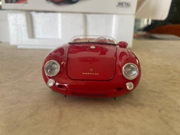 Schuco 1:18 - Modelauto - Porsche 550 A Spyder, Hobby en Vrije tijd, Nieuw