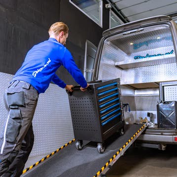 Datona Opvouwbare oprijplaat voor vaste montage - draaibaar, Ophalen of Verzenden, Nieuw