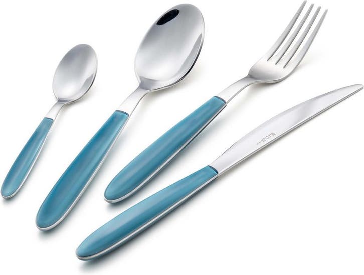 Bestek - Brio - Eme Inox Italy - bestek in alle kleuren, Huis en Inrichting, Keuken | Bestek, Vaatwasserbestendig, Nieuw, Inox of Chroom