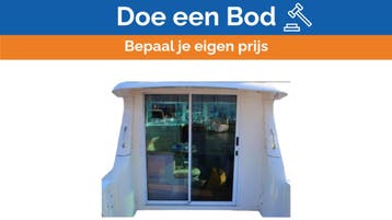 Bieden: Trend Marine aluminium 2 wing patio door white fini, Ophalen of Verzenden, Nieuw