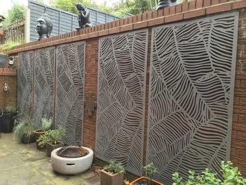 Veiling - 3x Composiet terrasscherm Vendure 180x90cm, Tuin en Terras, Nieuw