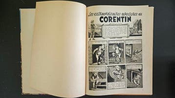 Corentin T1 - C - 2ème édition - 1 Album - 1953, Livres