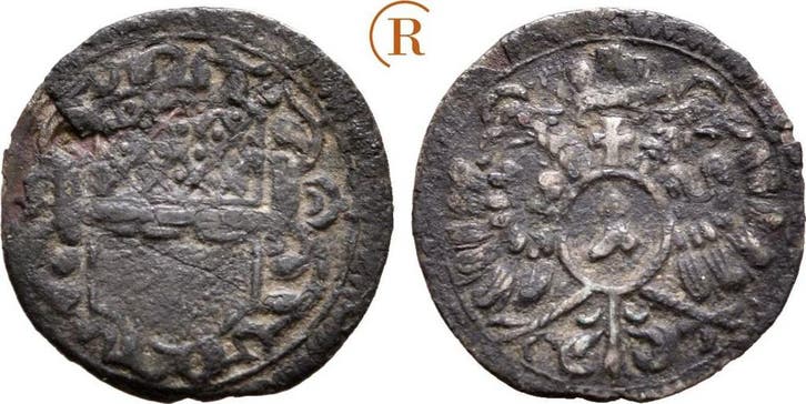 1 Kreuzer o J Ulm Stadt:, Postzegels en Munten, Munten | Europa | Niet-Euromunten, België, Verzenden