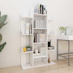 vidaXL Boekenkast 86x25,5x140 cm bewerkt hout wit, Verzenden