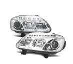 Phares Pour Volkswagen Vw Caddy 04-10 Diurnes Fond Chromé, Verzenden