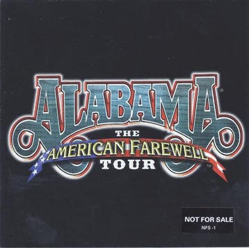 Alabama - The American Farewell Tour, Verzenden, Gebruikt