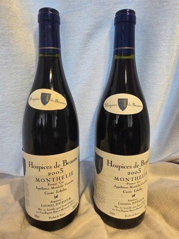 2003 Hospices de Beaune Cuvée Lebelin - Monthelie 1er Cru, Nieuw