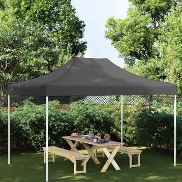 vidaXL Partytentdak 270 g/m² 4,5x3 m antracietkleurig, Verzenden, Nieuw
