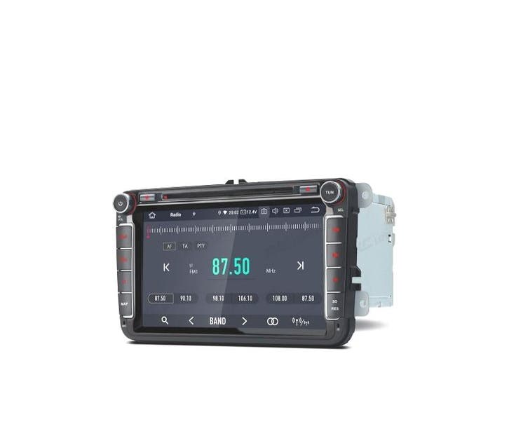 Autoradio Gps Android 10.0 Lcd Táctil 8  4K Volkswagen Vw Po, Auto diversen, Autonavigatie, Verzenden