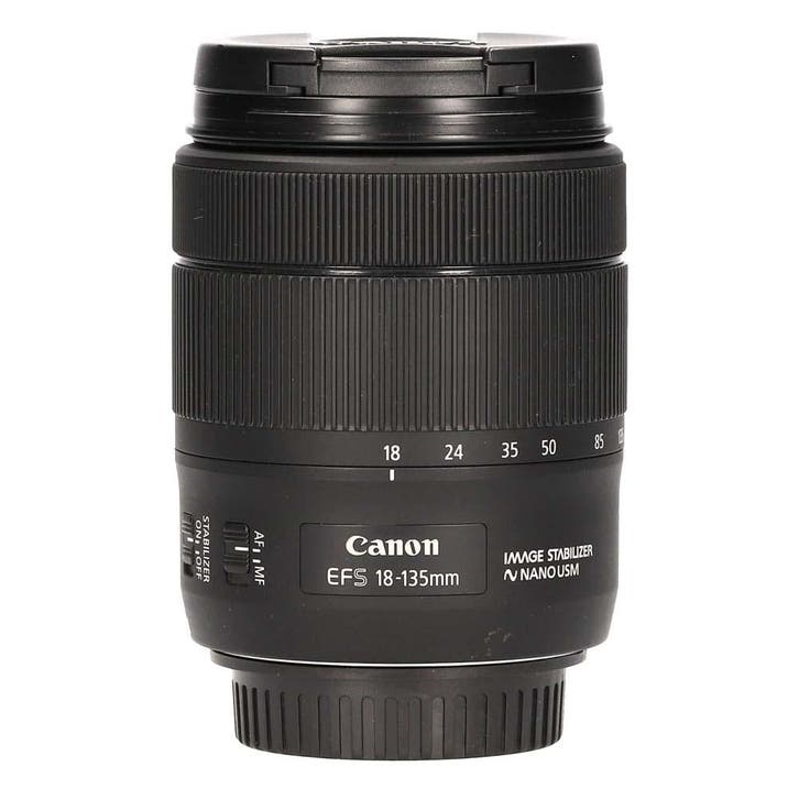 Canon EF-S 18-135mm f/3.5-5.6 IS USM met garantie, TV, Hi-fi & Vidéo, Photo | Lentilles & Objectifs, Enlèvement ou Envoi