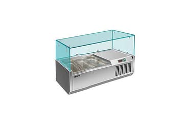 SARO Opzet koelvitrine - 1/3 GN - VRX 955/380, Verzenden, Nieuw in verpakking, Koelen en Vriezen