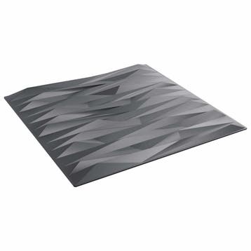vidaXL Wandpanelen 24 pcs Steengrijs 50 x 50 cm XPS Schuim, Verzenden, Nieuw