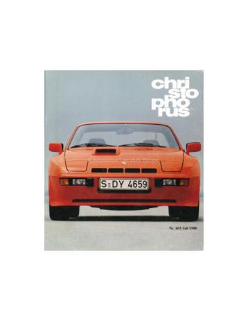 1980 PORSCHE CHRISTOPHORUS MAGAZINE 165 DUITS, Ophalen of Verzenden