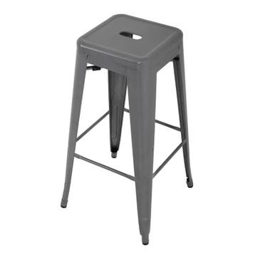 Barkrukken | BISTRO | Staal | Grey | In-/Outdoor |, Verzenden, Nieuw in verpakking