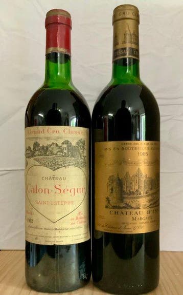 1983 Chateau Calon Segur & Chateau d‘Issan - Bordeaux,