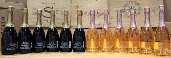 Marcato, Marcato, Lessini Durello 60 mesi Pas Dosè x6 & 60, Verzamelen, Wijnen