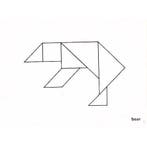 Tangram voorbeeldkaarten 6, Verzenden, Nieuw