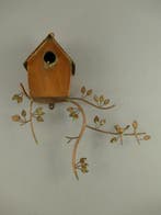Cabane à oiseaux - Fer - Nichoir mural pour oiseaux