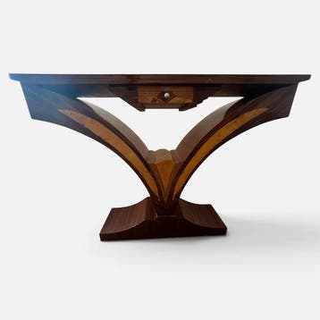 Wandtafel - Palissander, Walnoot - Consolle in Art