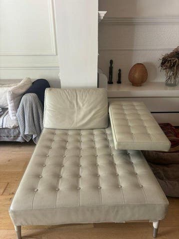 Philippe Starck - Canapé - Ligbed - kalfsleer, Antiek en Kunst
